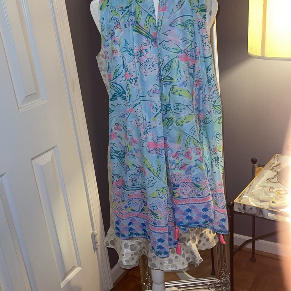 Lilly Pulitzer sea spray wrap - Picture 7 of 9